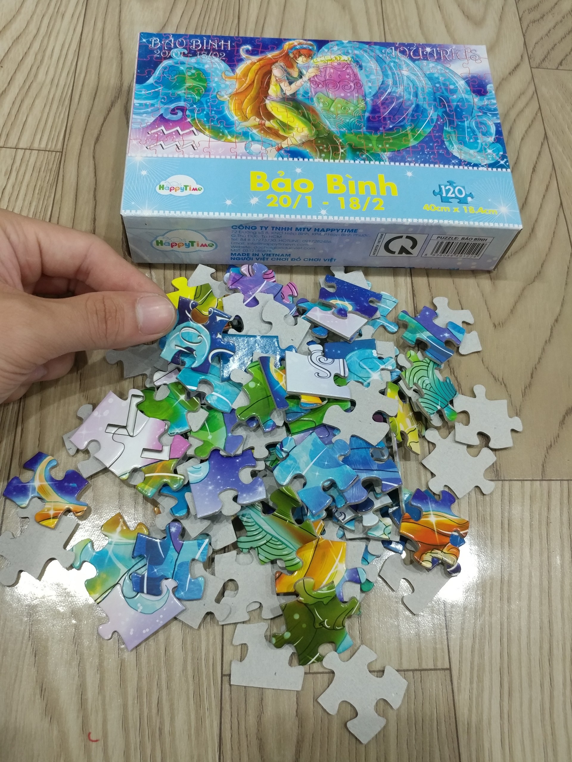 Đồ chơi ghép hình Bảo Bình Woody
