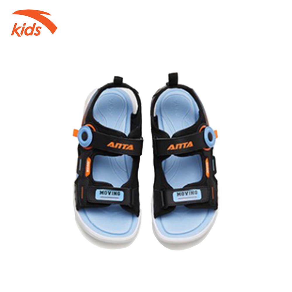 Sandals thời trang thể thao bé trai Anta Kids siêu nhẹ, quai dán tiện lợi, thoáng khí W312336987