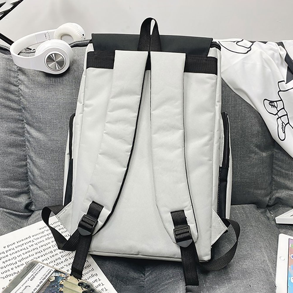 Balo - cặp sách Ulzzang B0208 BIG SIZE vải oxford thô đi học, đi làm, du lịch, đựng được laptop 15.6 inch Unisex nam nữ