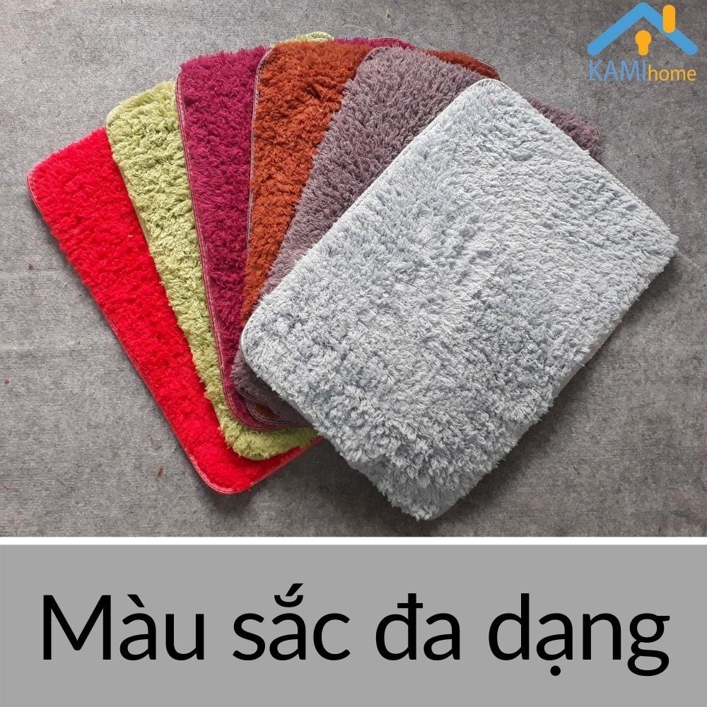 Thảm lông cừu trải sàn chụp ảnh trang trí chữ nhật 60*40cm lau chùi chân mã 27006