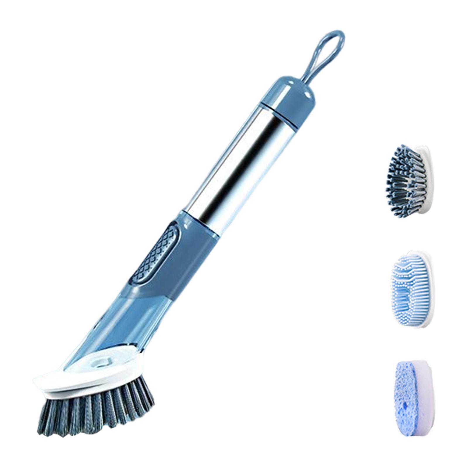 3in1 Washing up Soap Dispensing Dish Cleaning Brush Dish Washing for Kitchen