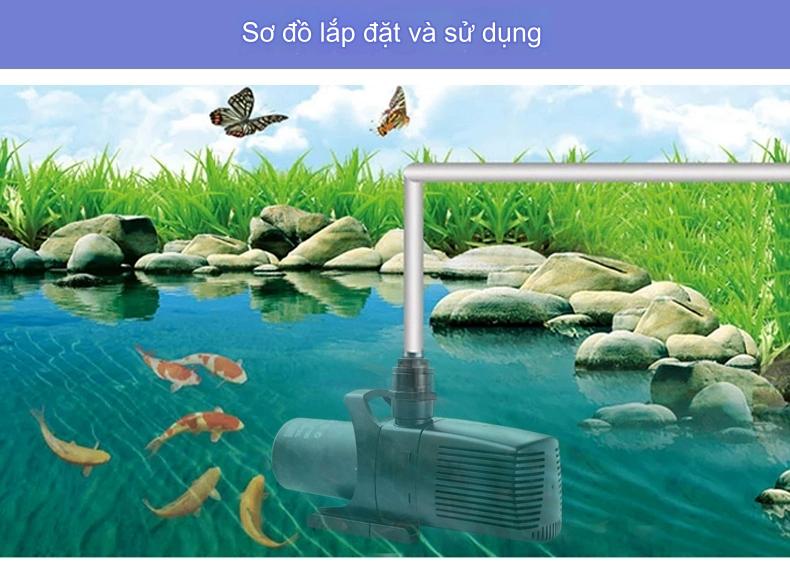 Máy bơm nước hồ cá ATMAN MP15000 chất lượng cao, tiết kiệm điện. BH uy tín