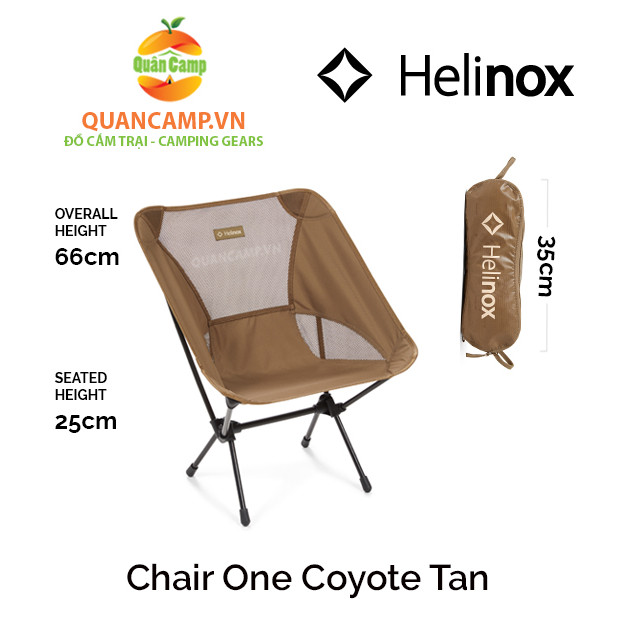 Ghế dã ngoại xếp gọn Helinox Chair One Coyote Tan
