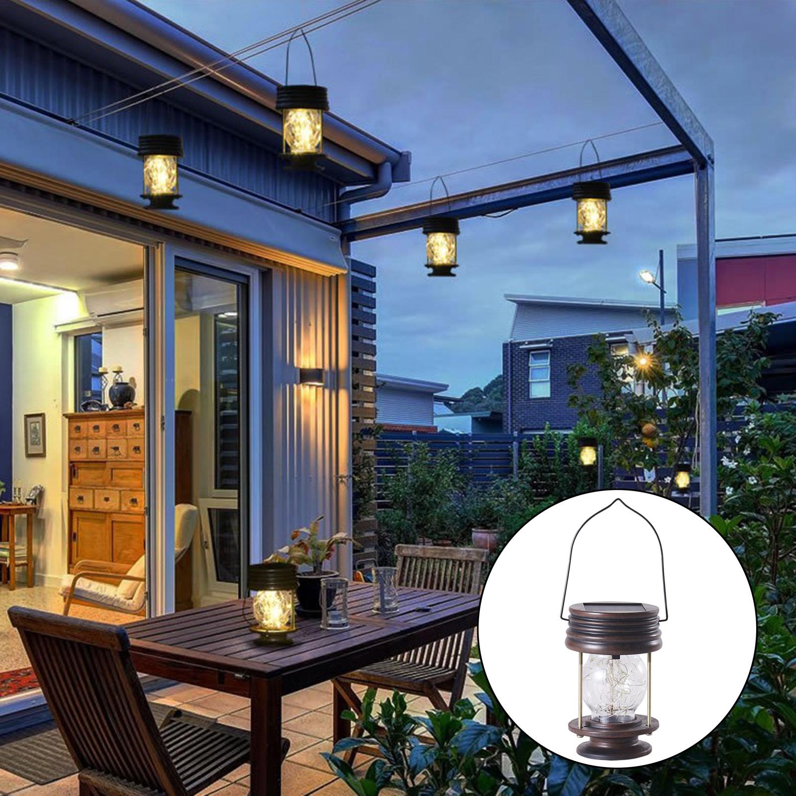 1pc Solar Lantern Lamp Solar Garden Lights Fairy Lights Decorative for Patio