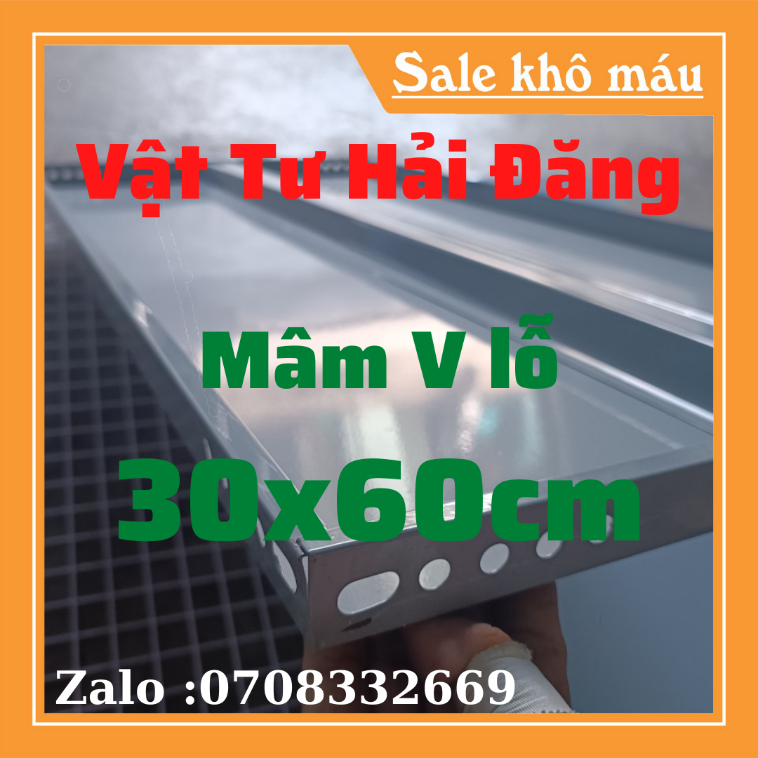 mâm sắt v lỗ ( Rộng 30x 60cm), mâm kệ sắt v lỗ