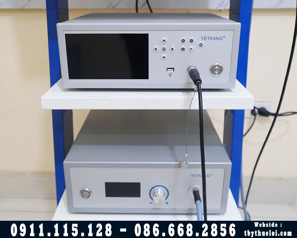 Máy Nội Soi Tai Mũi Họng FULL HD - FHD 180 - Hình Ảnh Sắc Nét Có Kèm Màn Hình Mini 7ich,Kèm 2 optic tùy chọn