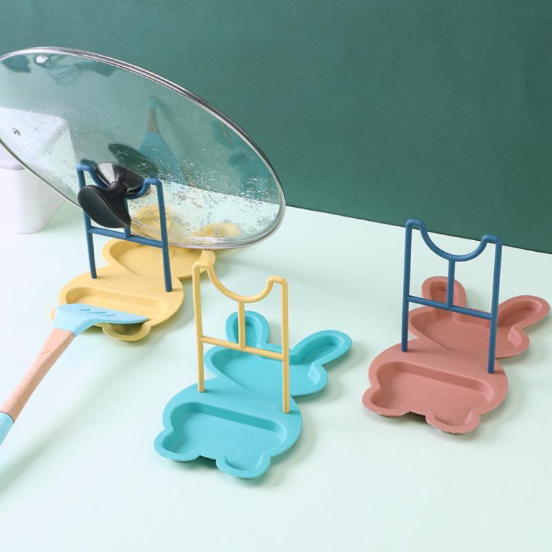 Kitchen Organizer Pot Lid Rack Stainless Steel Spoon Holder Pot Lid Shelf Cooking Dish Rack Pan Cover Stand Storage Shelf