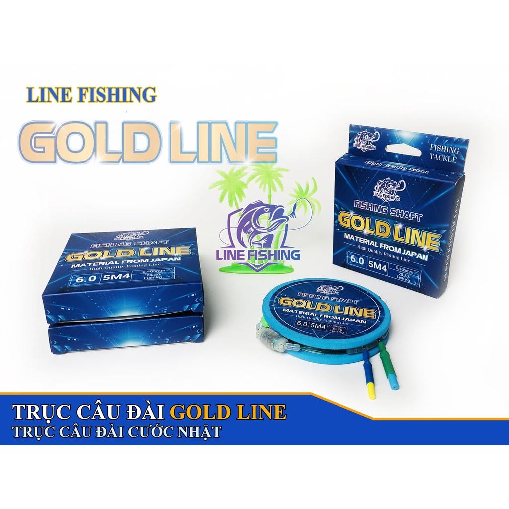 Trục Câu Đài Săn Hàng Buộc Sẵn GOLD LINE Cước Nhật Đồ Câu Văn Chương