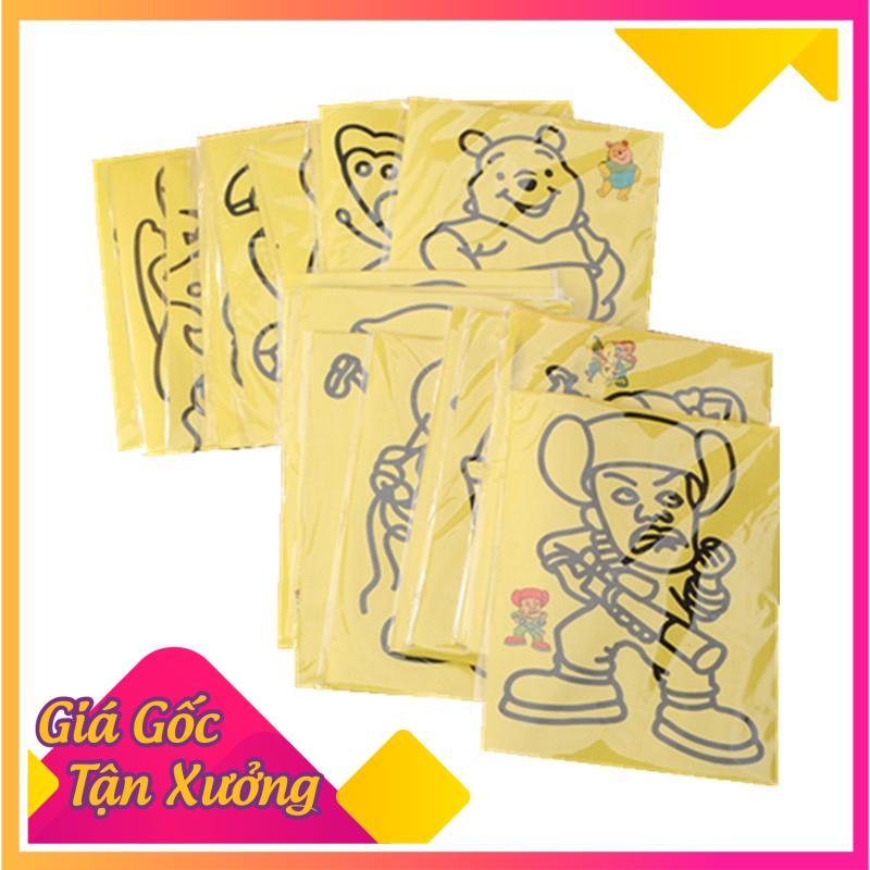 Combo 10 Tranh Cát Nhiều Hình Cho Bé Thỏa Sức Sáng Tạo TP'S