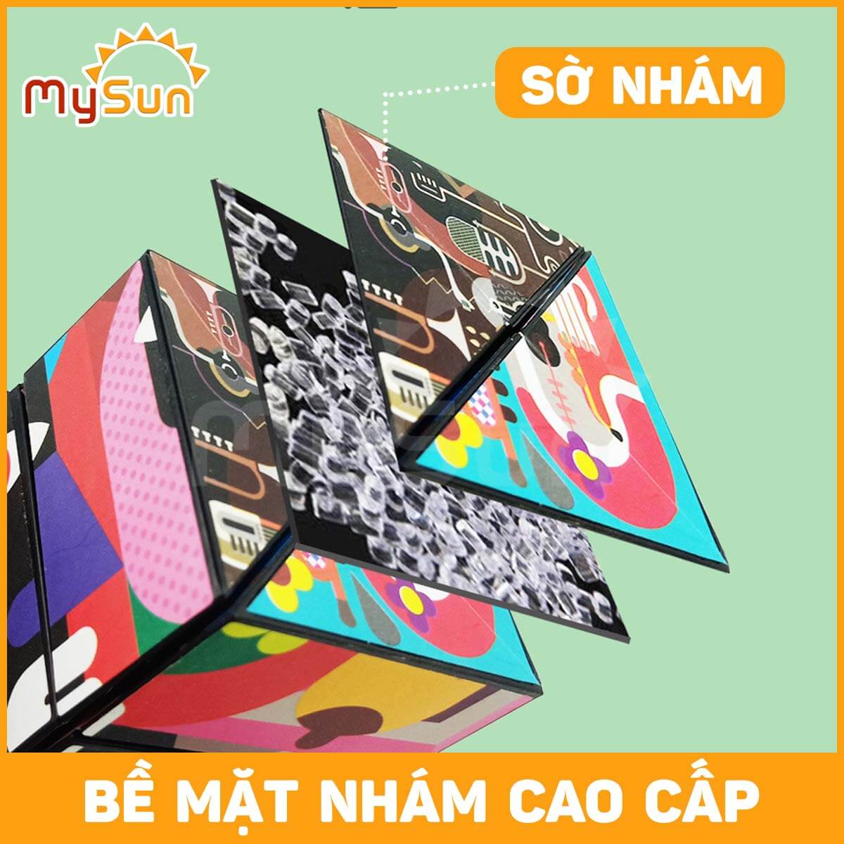 RUBIK biến thể 3D 2x2 3x3 4x4 5x5 6x6 7x7 8x8 9x9 magic nam châm cỡ nhỏ mini - cỡ lớn cho bé