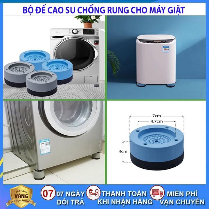 Bộ 4 Đế Cao Su Chống Rung Máy Giặt.