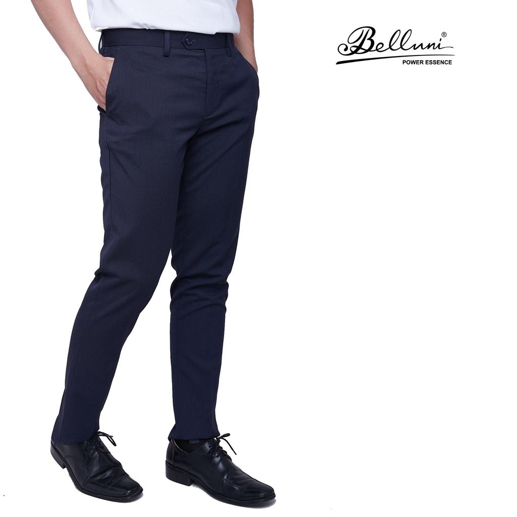 Quần tây nam công sở slimfit hàng hiệu cao cấp BELLUNI - QTS.PRS.BE.3.BG1