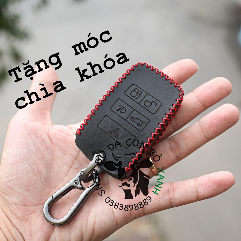 Bao da dành cho chìa khóa Range Rover, Land Rover, JAGUAR Handmade da thật 003