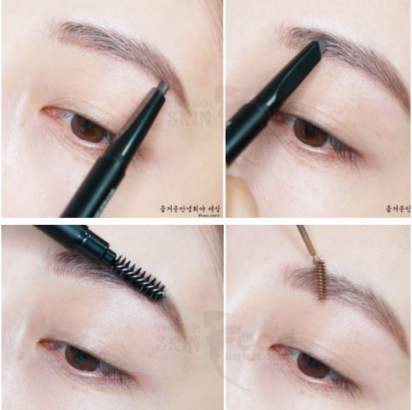 Chì Kẻ Mày Ngang Merzy The First Brow Pencil 0.3g