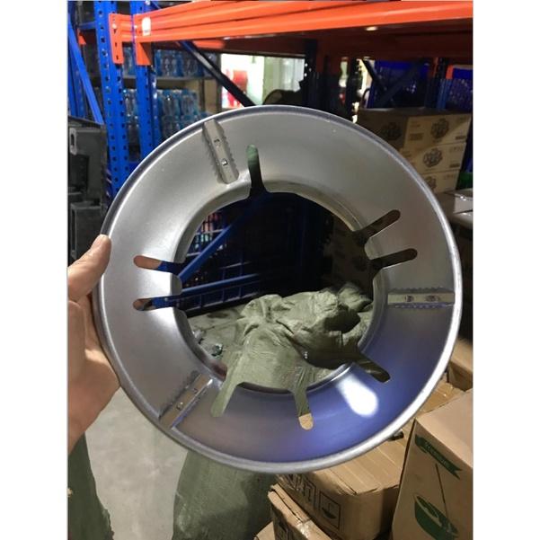 KIỀNG CHẮN GIÓ BẾP GA KHÔNG GỈ