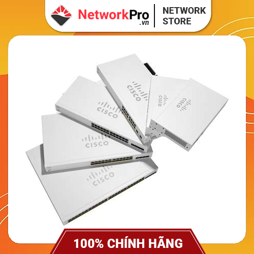 Switch Cisco CBS220-16T-2G-EU 16 Ports 1GE, 2 Ports SFP 1G Uplink - Hàng Chính Hãng