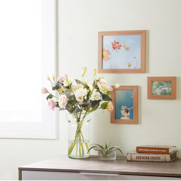 Hoa giả - Combo 10 cành hoa như ý cát tường trang trí phòng khách, spa, kệ tivi,...mang đến bình an, tài lộc không kèm bình, lọ (tặng đèn led)
