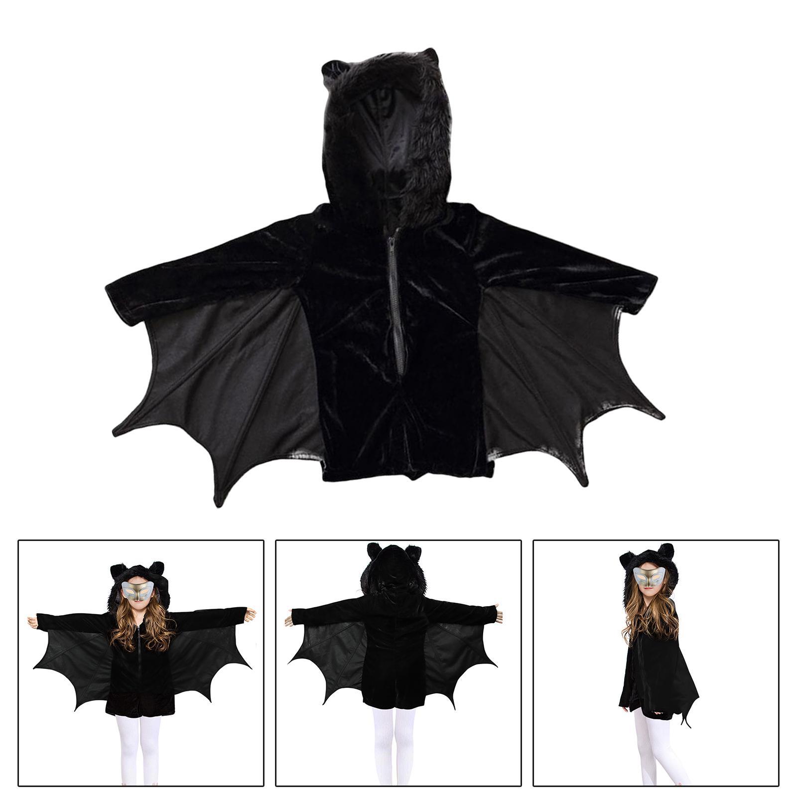 Hooded Halloween Costume Fancy Dress Girls Cosplay Boys Carnival