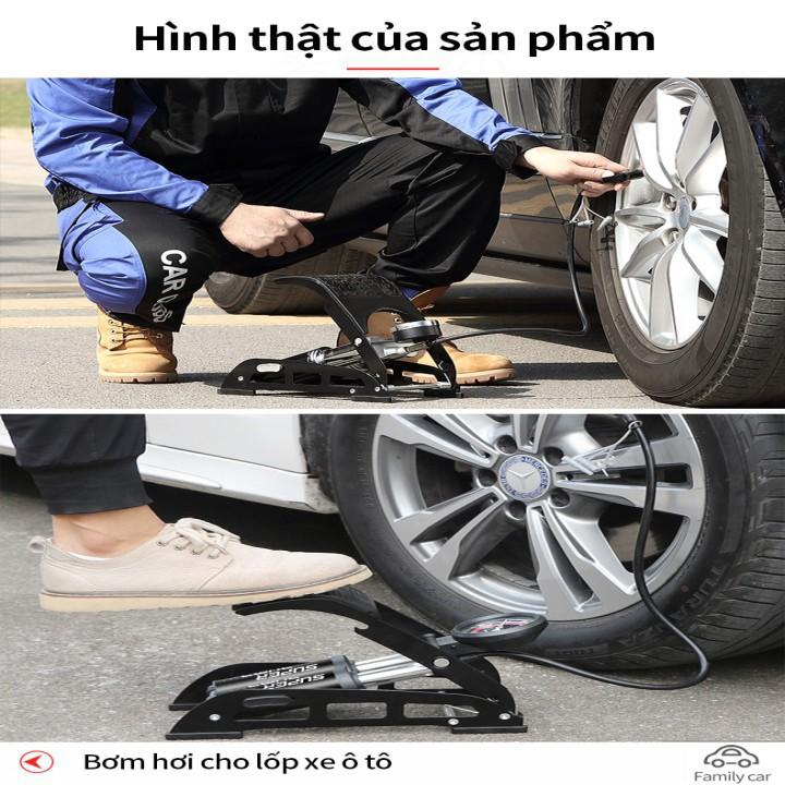 Bơm hơi đạp chân cho mọi dòng xe cao cấp