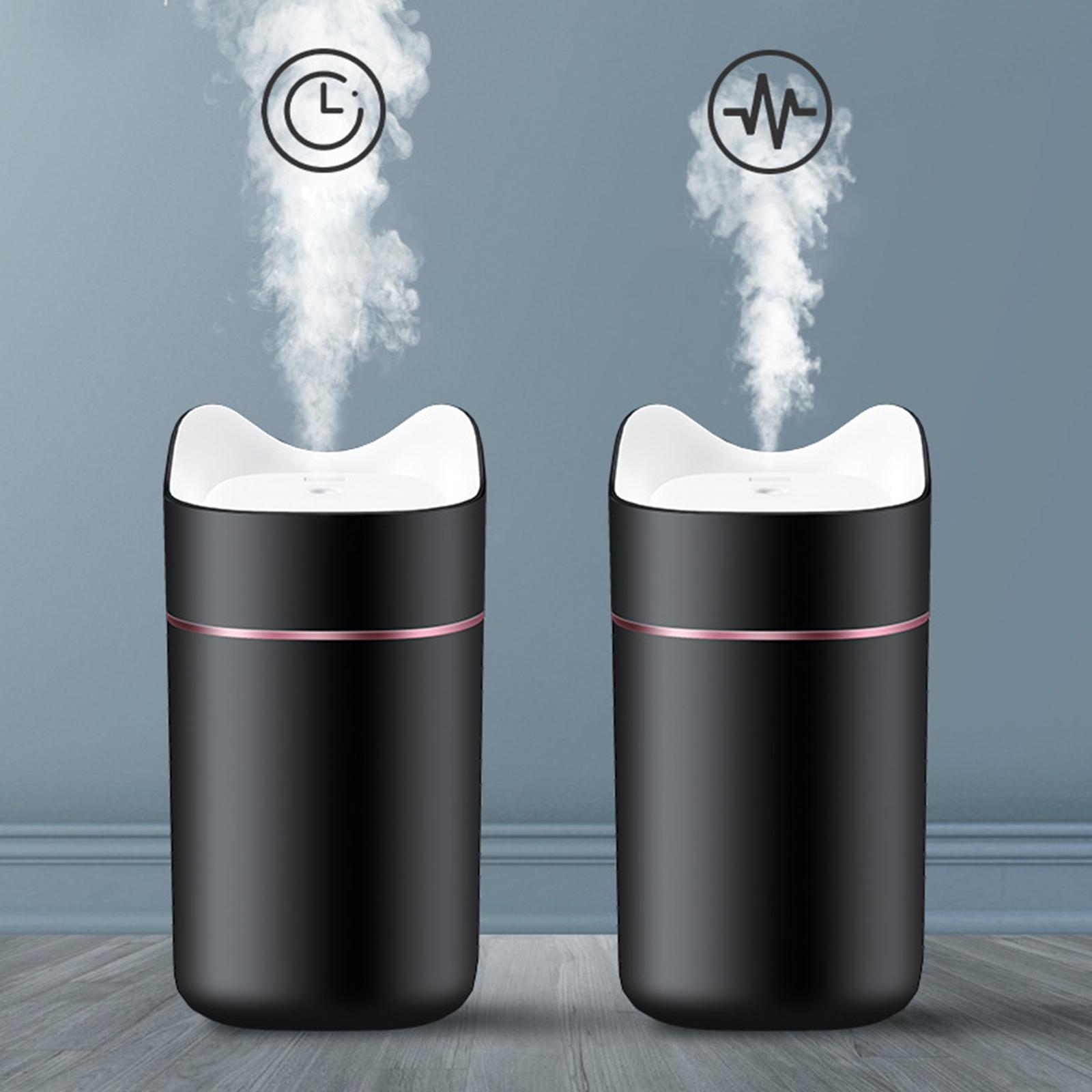 Desktop Humidifiers, 1.4L Air Humidifier, USB Cool Mist Sprayer with Night Light for Home, Office, Plants