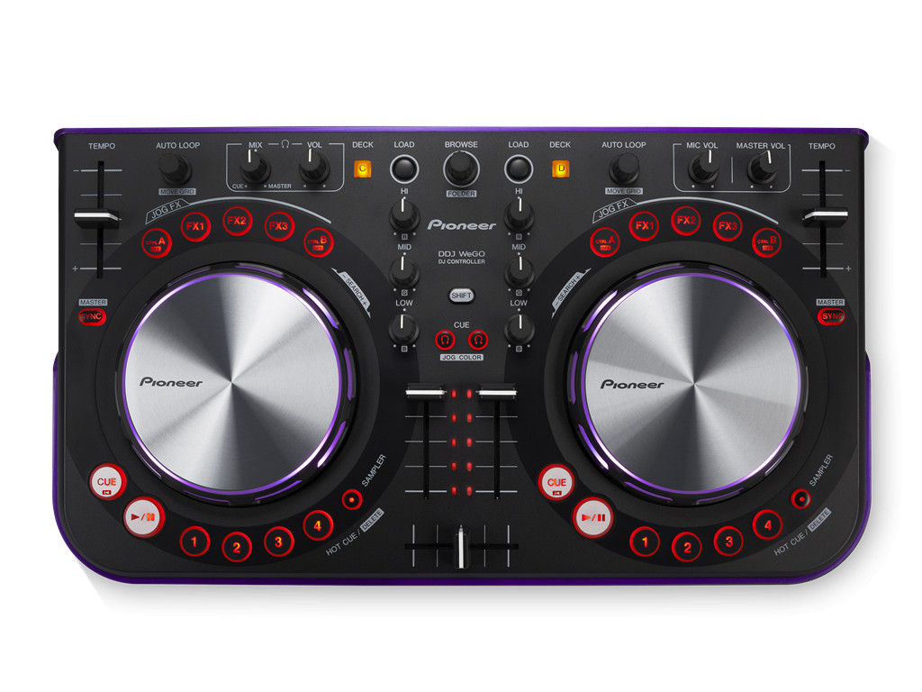 Máy DJ Controller DDJ-WeGO (Pioneer DJ) - Hàng Chính Hãng