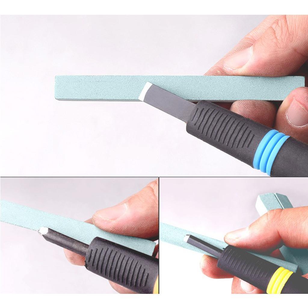 3pcs Sharpening Stone Wooden Carving-Knife Sharpener Professional Sharpening Stones High Hardness for Woodworking