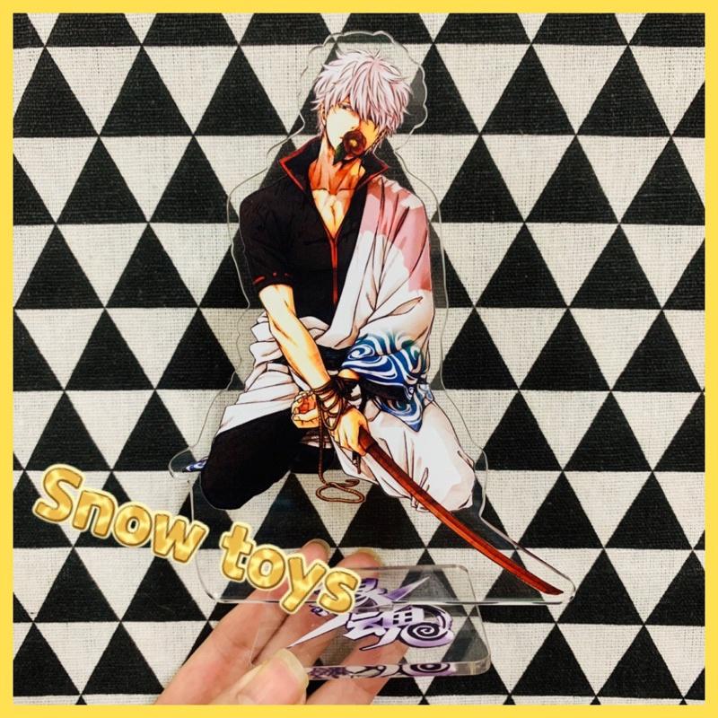 Mô Hình Tượng Standee Acrylic Mica - Gintama - Gintoki Shinpaᴄhi Kagura Otae Yamaᴢaki Kamui Katѕura Kondo -