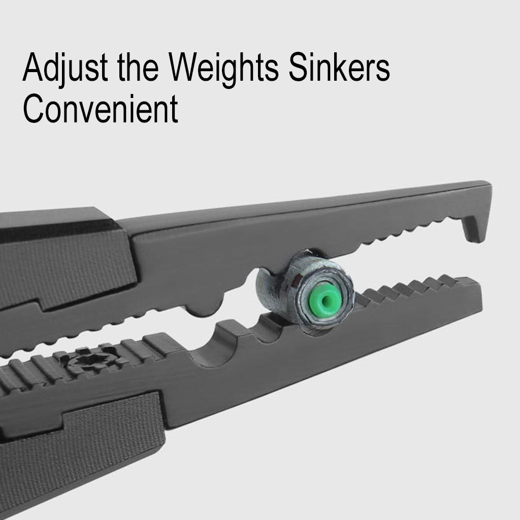 Portable Fish Lip Grabber Gripper Grip Tool Aluminum Fishing Pliers Fish Holder