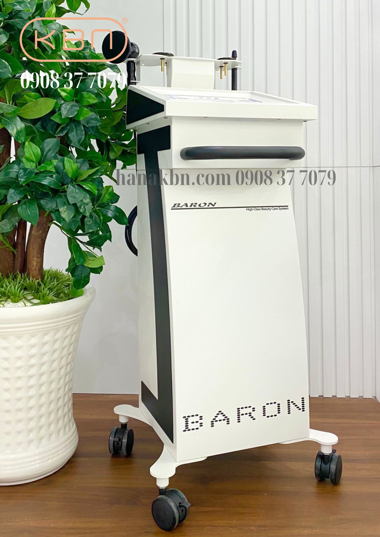Máy Nâng Cơ RF Baron Hàn Quốc Xóa Nhăn Và Trẻ Hóa Da (Hàng Chính Hãng)