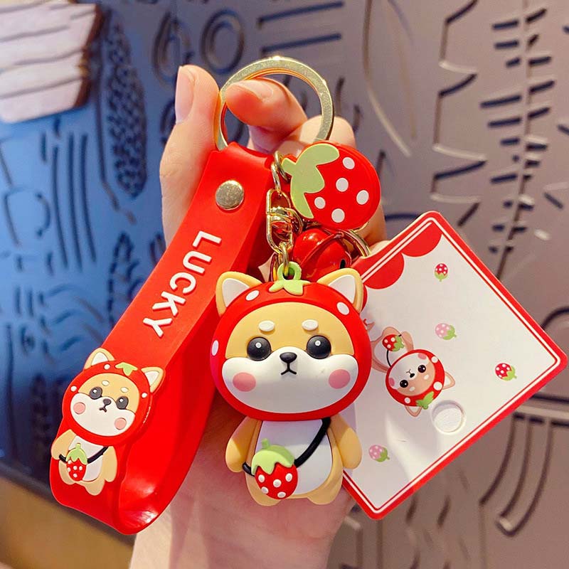 Móc khoá dễ thương móc chìa khoá ô tô xe máy cute chất liệu cao cấp - hàng chính hãng