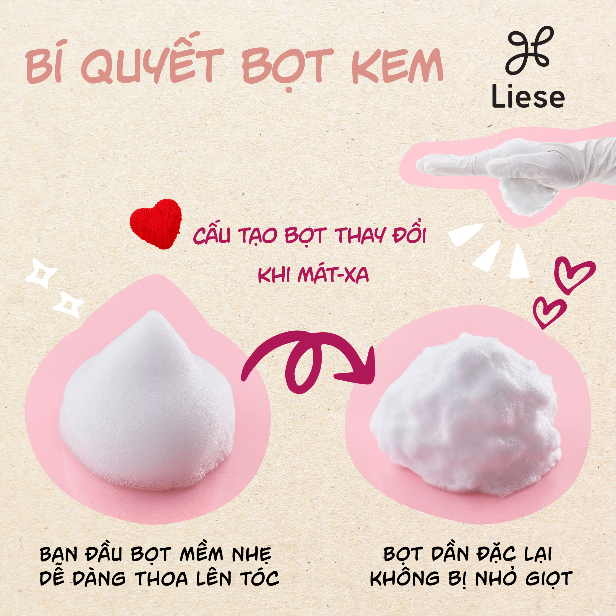 (Chọn màu) Liese Bọt kem nhuộm tóc 108ml