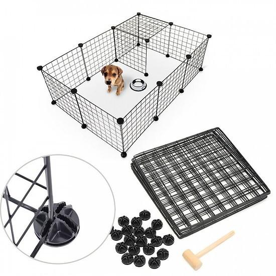 Hình ảnh Quây chuồng cho chó mèo, Tắm lưới quay chuồng thú cưng - Bán lẻ theo tấm tặng kèm 2 chốt khi mua 1 tấm zz01 42