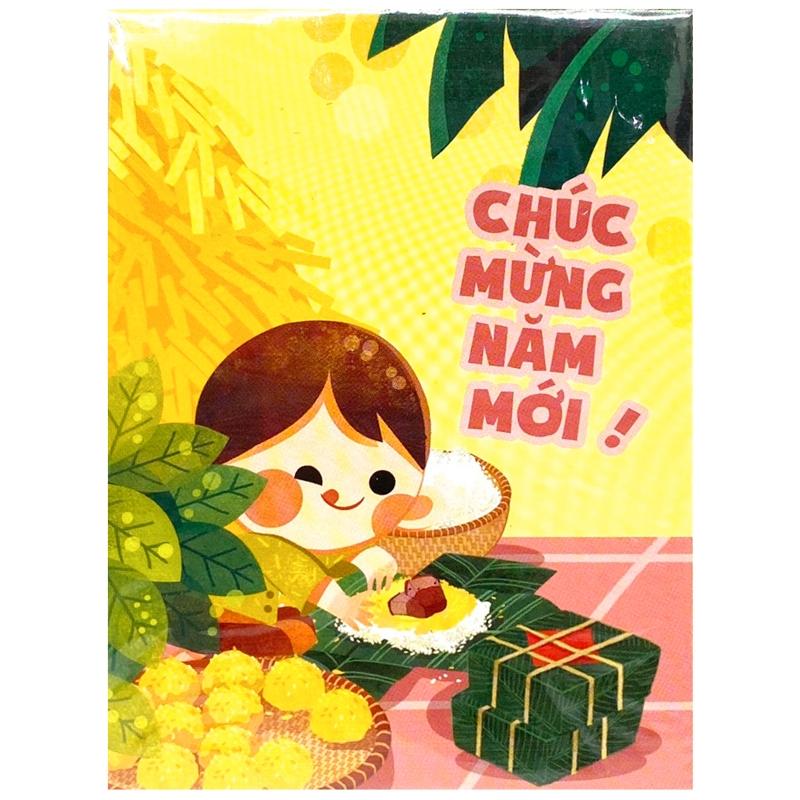 Bộ 6 Bao Lì Xì Nhỏ - 11 x 8 cm - Greenwood LX30