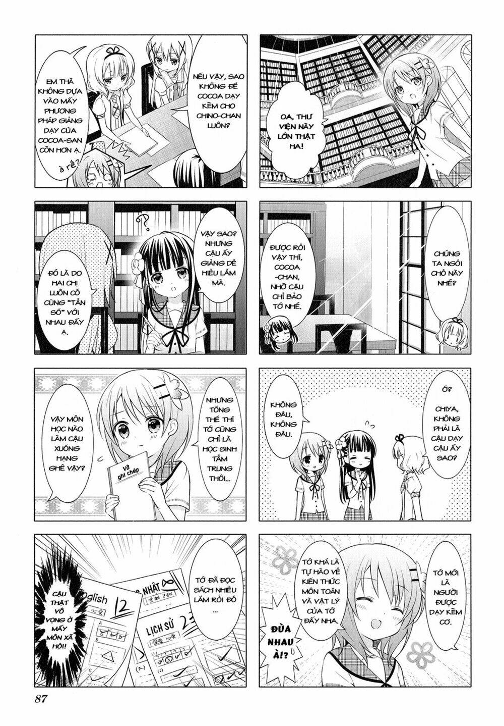 gochuumon wa usagi desuka? [4-koma] chapter 10 4