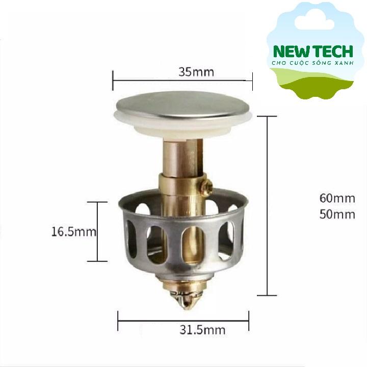 Nút nhấn bộ xả chậu rửa mặt lavabo