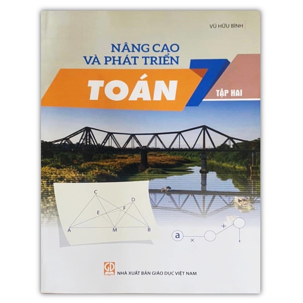 Sách Nâng cao và phát triển Toán 7 (Tập 1+2) (Năm 2022)