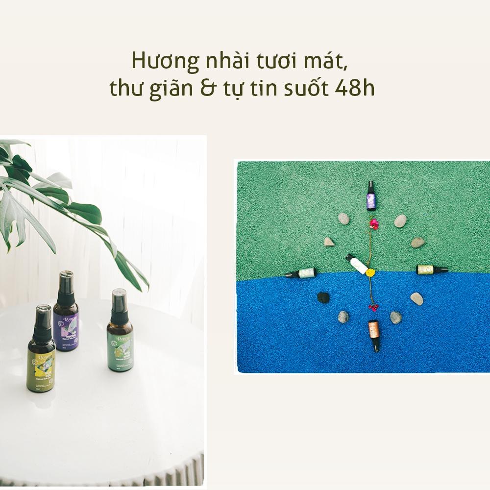 COMBO 2 Chai Khử mùi hôi nách hoa nhài, ngăn mùi hôi và mồ hôi vùng cánh tay an toàn và thân thiện