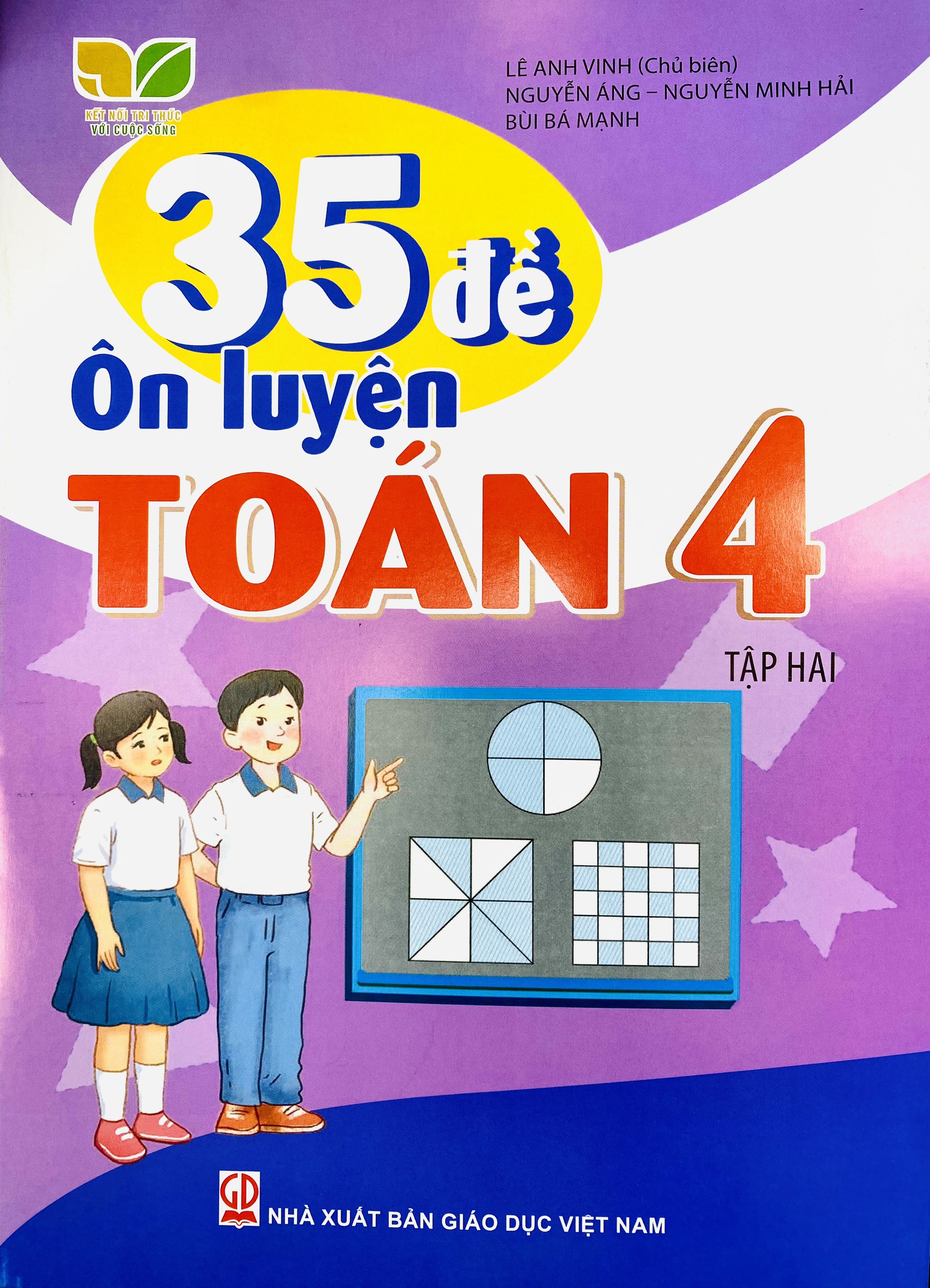 Combo 2 cuốn 35 đề ôn luyện Toán lớp 4 tập 1+2