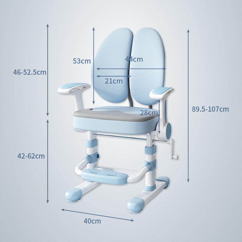 Ghế Học Sinh Chống Gù Chống Cận, Ghế Ngồi Học Giúp Bé Có Tư Thế Ngồi Lành Mạnh Tránh Cong Vẹo Cột Sống 23302 - Hàng Chính Hãng