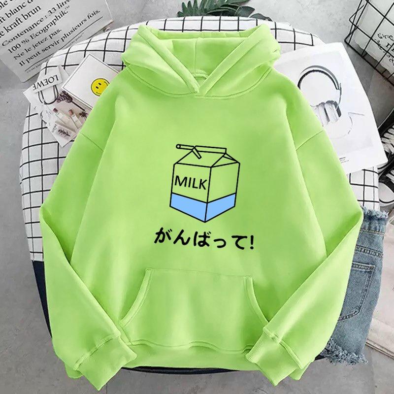 ÁO HOODIE NAM NỮ IN HỘP SỮA (NHIỀU MÀU)