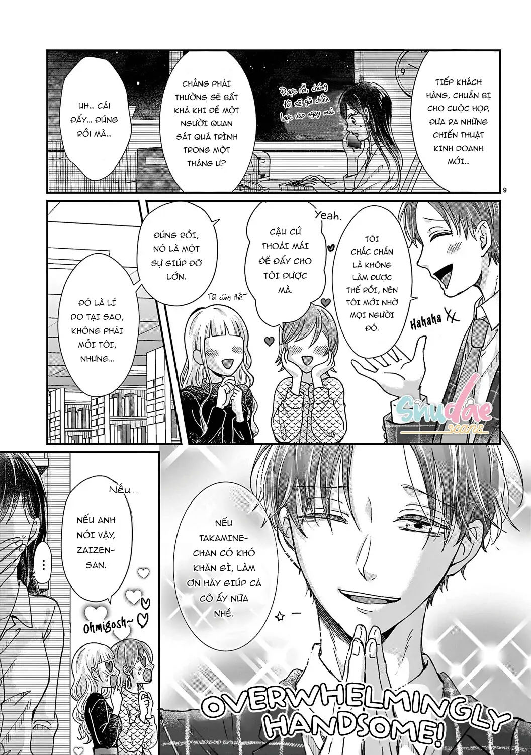 đồng nghiệp ưu tú phát hiện ra điểm yếu của tôi chapter 2 9