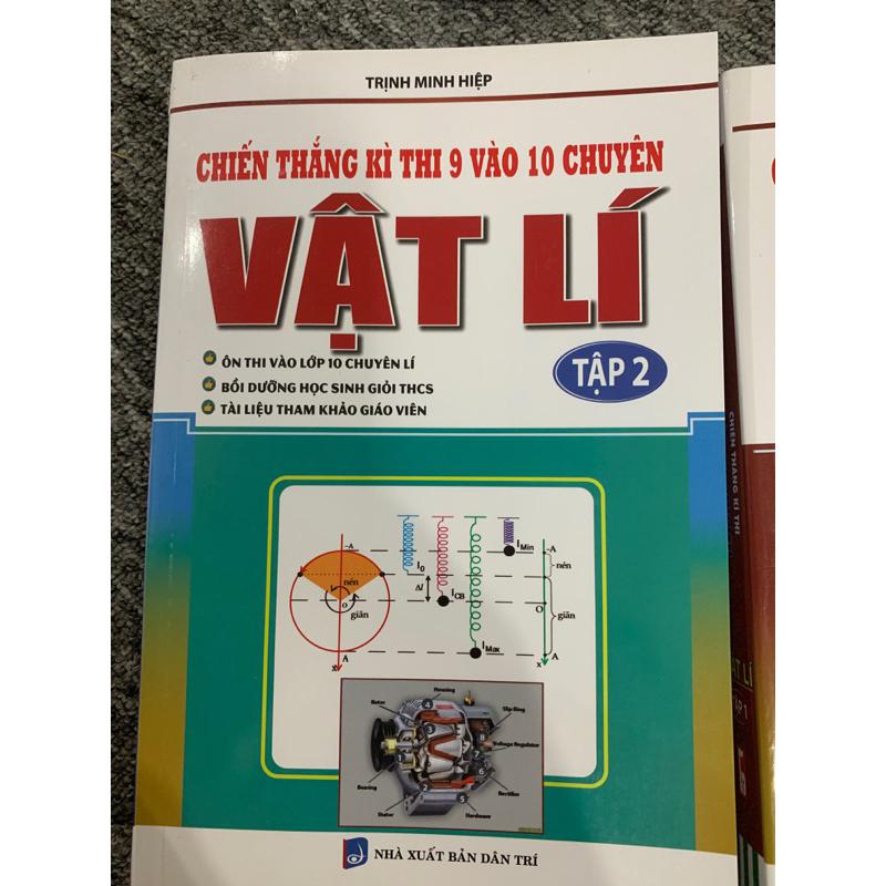 Sách - Combo Chiến Thắng Kì Thi 9 Vào 10 Chuyên Môn Vật Lí ( Tập 1+ Tập 2)