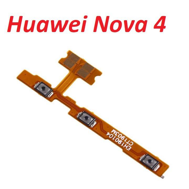 Mạch Nút Nguồn Cho Huawei Nova 4 Dây Cáp Nút Nguồn, Tăng Giảm Âm Lượng Linh Kiện Thay Thế