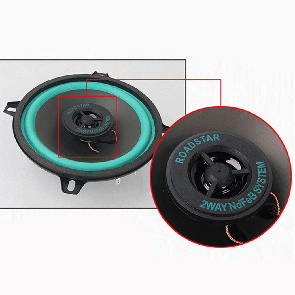 5 Inch 100W Universal Car HiFi Coaxial Speaker Vehicle Door Auto Audio