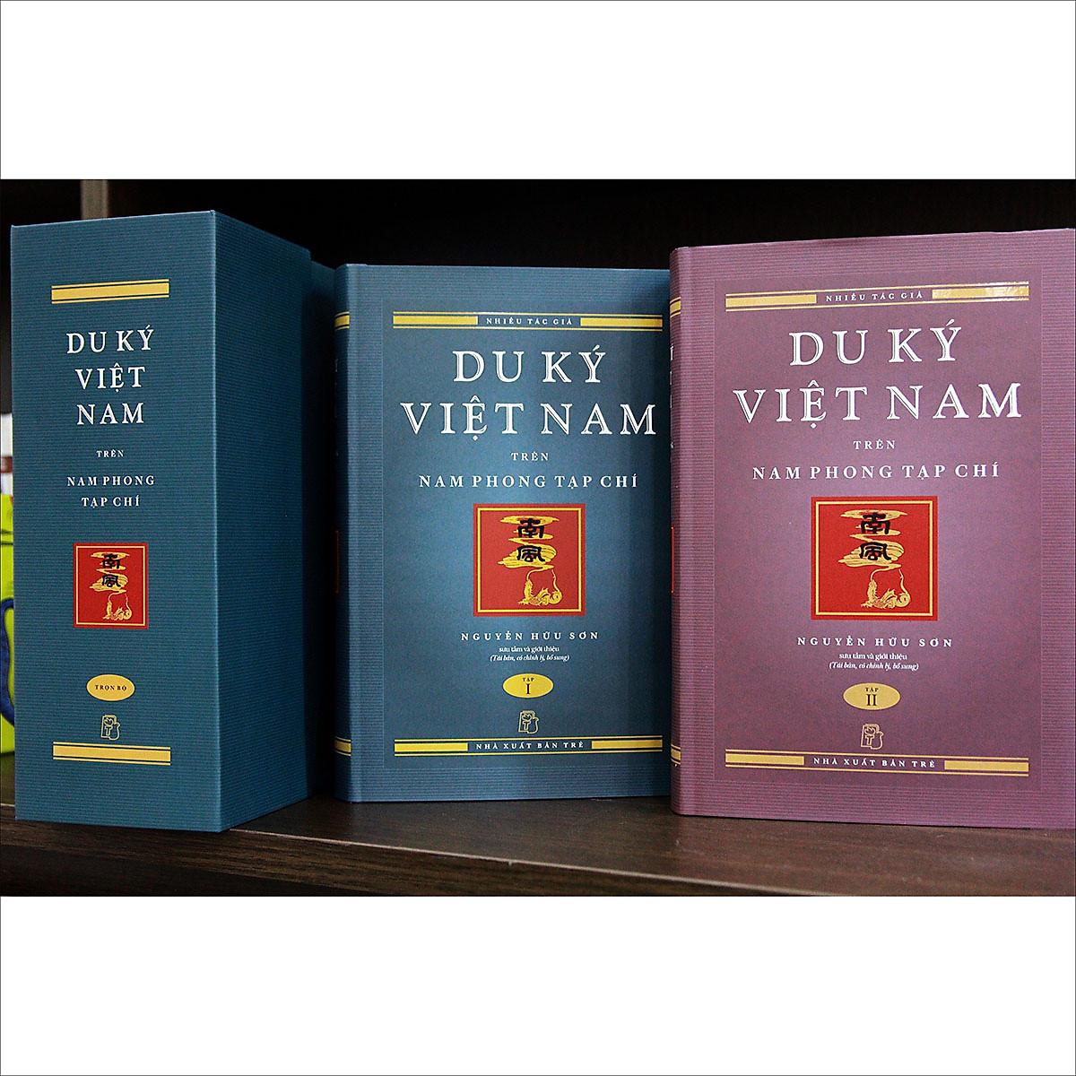 Sách- Du Ký Việt Nam trên Nam Phong tạp chí (Hộp 2 cuốn) -NXB Trẻ