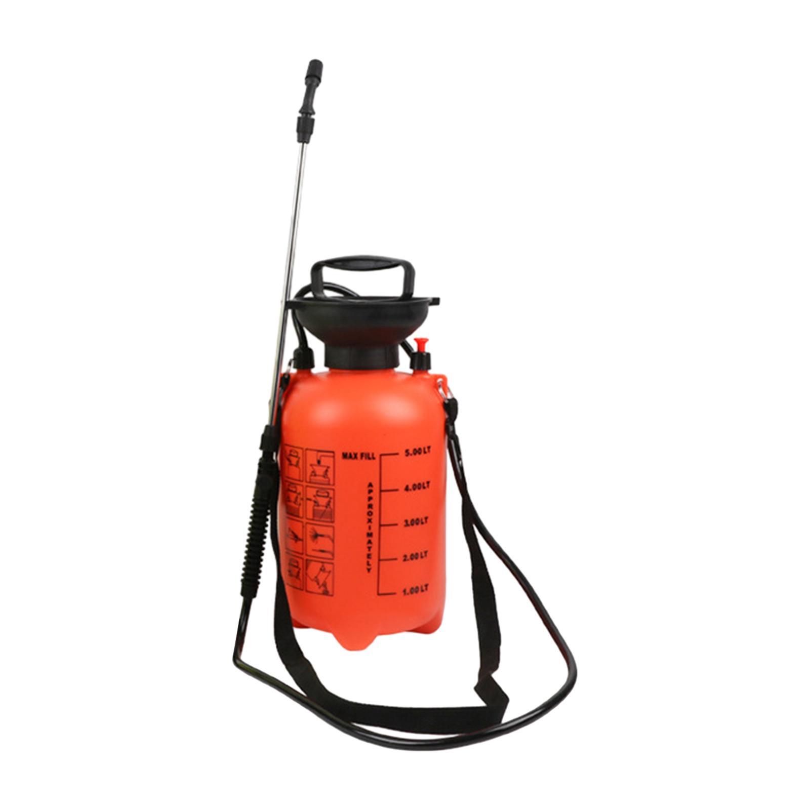 Plant Sprayer Manual Pressure Sprayer Lawn Sprayer Hand Pump Sprayer for Air Conditioning Cleaning Durable Lightweight Multipurpose Portable