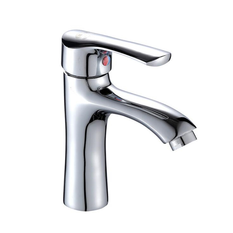 Vòi lavabo nóng lạnh - tặng kèm nắp lọc bồn rửa