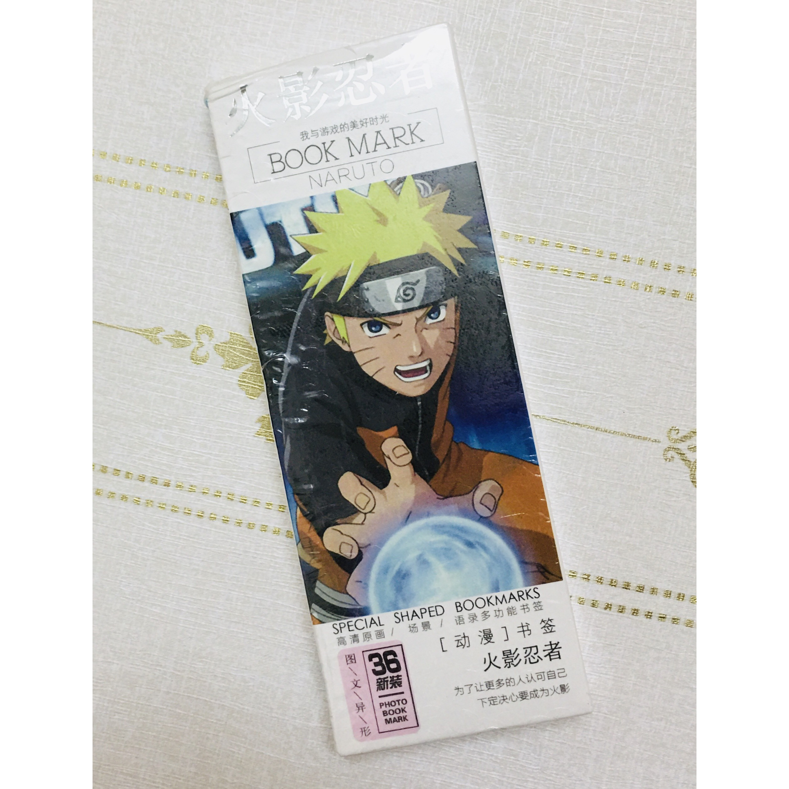 Bookmark Hộp 36 Đánh Dấu Sách NARUTO (giao mẫu ngẫu nhiên)