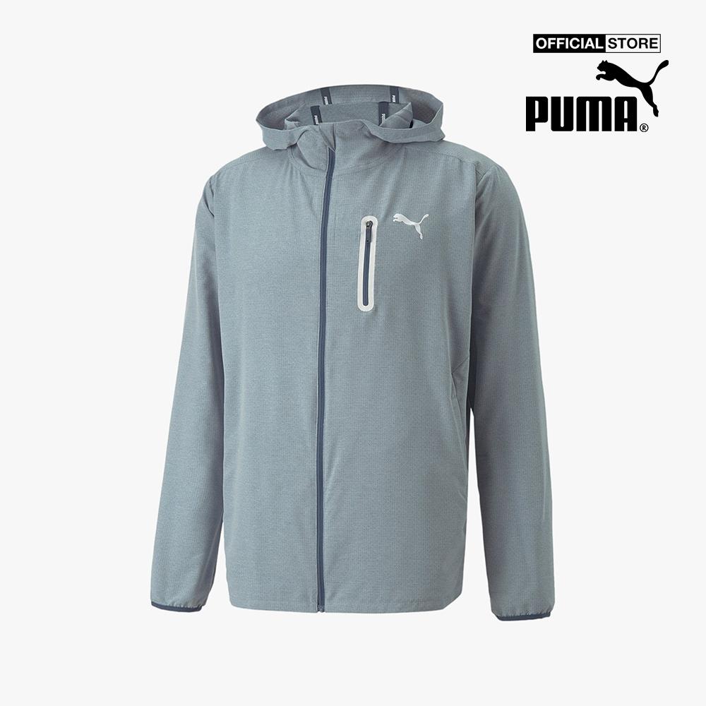 PUMA - Áo khoác thể thao nam phối mũ ULTRAWEAVE Training 522317