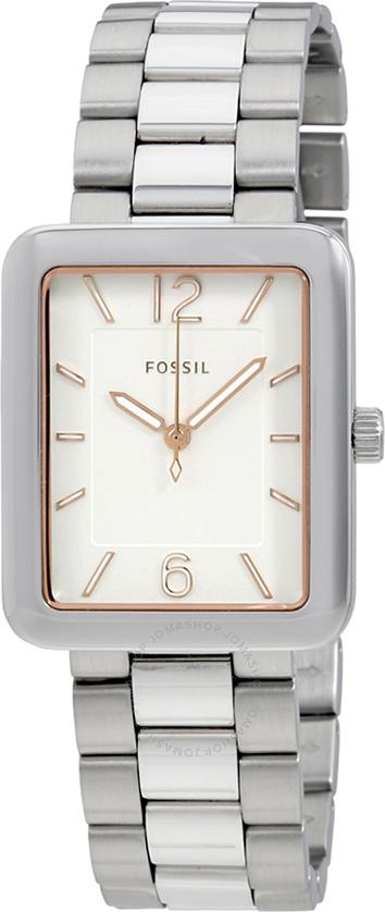 Đồng Hồ Nữ Dây Kim Loại Fossil ES4157 - Bạc (34 x 38 mm)